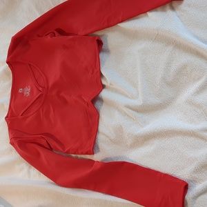 BuffBunny Long Sleeve Crop Top - Size Small